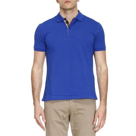 blue burberry t shirt|burberry shirt herren.